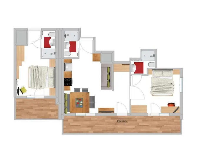 Apartament Salzburgerhof Saalbach-Hinterglemm